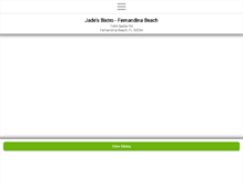 Tablet Screenshot of jadesbistrofl.com